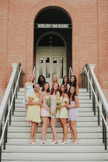 Exec Members at Old Main